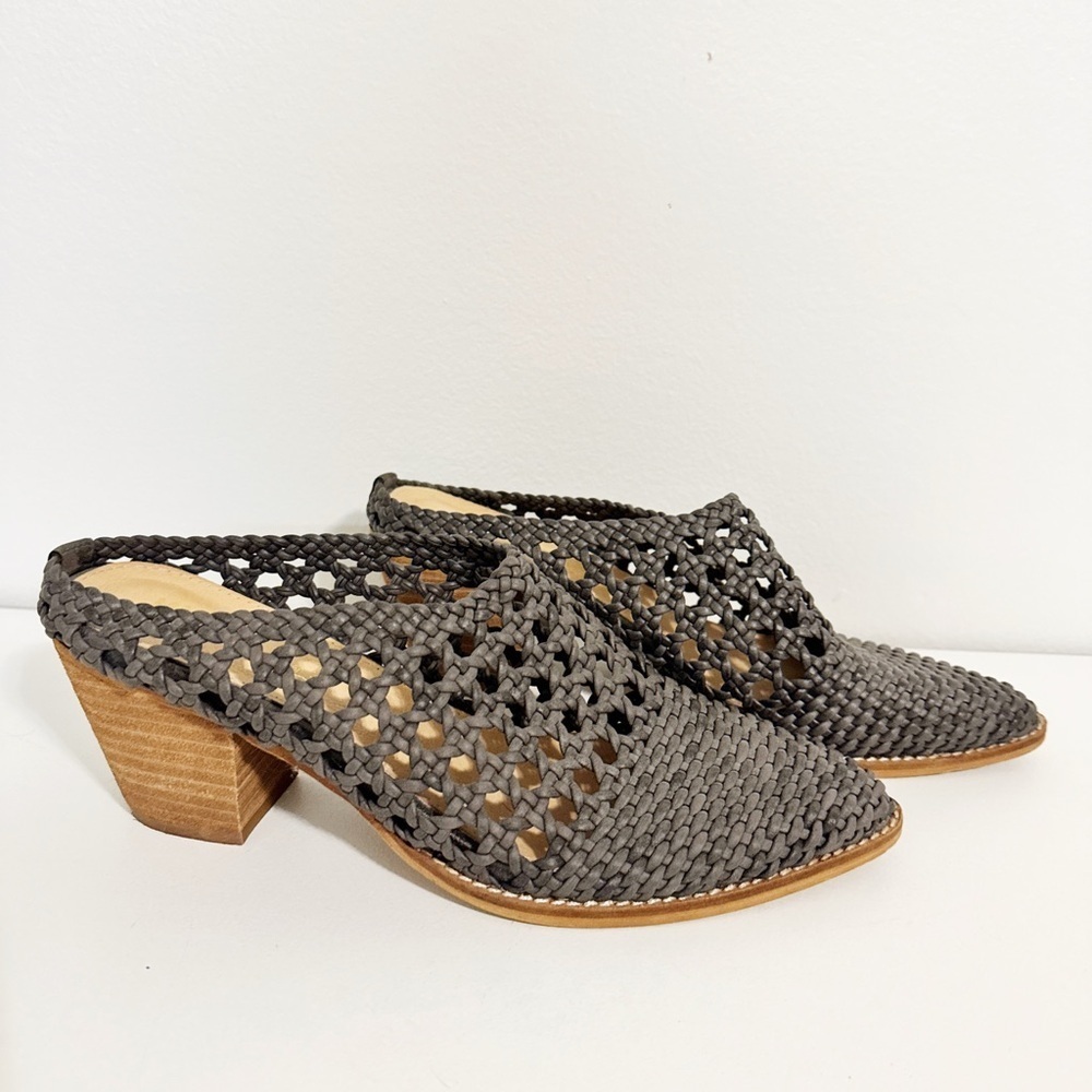 Mimi chunky heel mules women’s 10